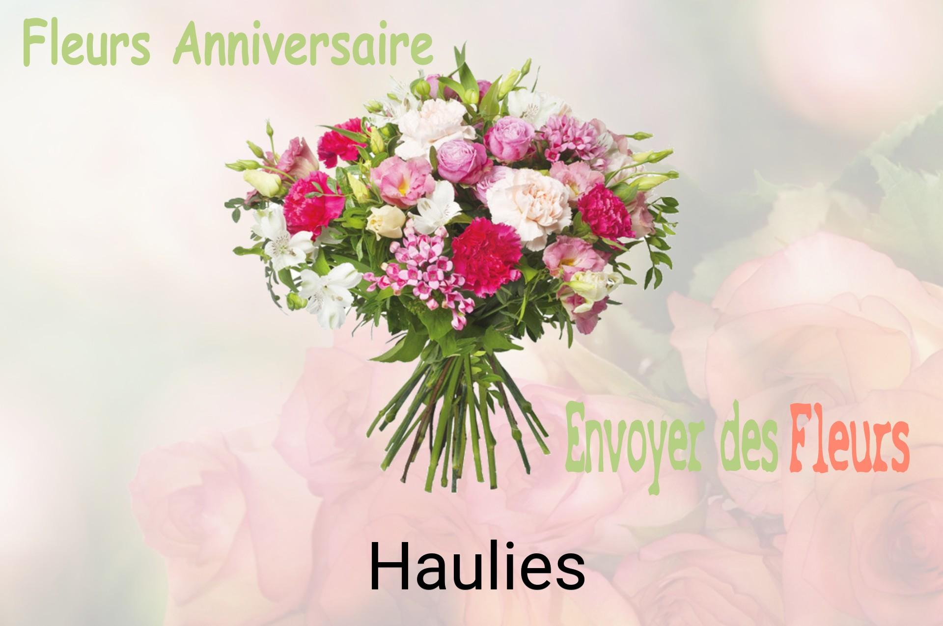 Bouquet de fleurs d’anniversaire livré à Haulies